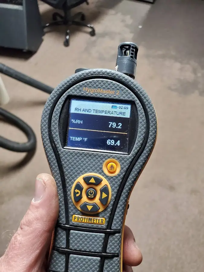 Moisture meter humidity assessment for Fire & Smoke Damage Restoration in Mankato